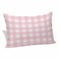 thumbnail image 1 of Pink Buffalo Plaid Pillow Covers 12"x20", Farmhouse Pink White Checkered Soft Brushed Microfiber Breathable Throw Pillow Covers, Decorative Pillowcase with Zipper for Couch Sofa Bedroom Living Room, 1 of 9