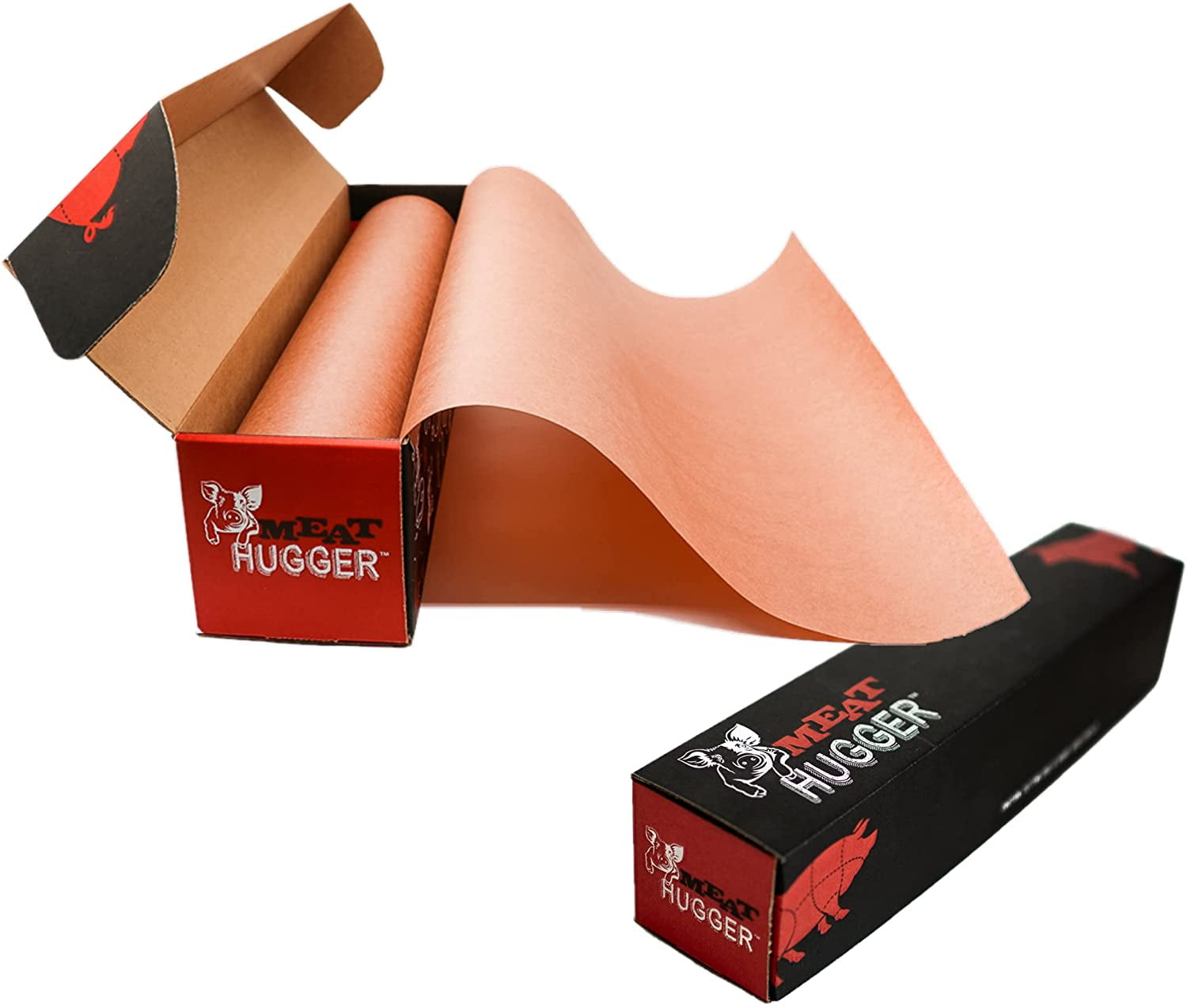 24 Zoll X 150 Fuß Pink/Pfirsich Metzger Papier Rolle Raucher