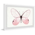 thumbnail image 1 of Pink Butterfly Beauty Framed Painting Print, 1 of 6