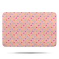 thumbnail image 1 of Pink Butterfly Pattern Bathroom Rugs Mat,Non Slip Microfiber Bathroom Rug,Rubber Backing,Soft Bathroom Mats for Bathroom Floor,Tub and Shower,17x27in(43x68cm), 1 of 5