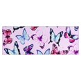 thumbnail image 1 of Pink Butterfly Pattern Kitchen Rug Mat,Kitchen Runner Rugs Non Skid Washable,Decorative Kitchen Floor Mats for Kitchen,Sink,Laundry,17"X47", 1 of 5