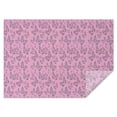 thumbnail image 1 of Pink Butterfly Pattern Rectangle Tablecloth 60"x84",Waterproof Polyester Rectangle Table Cloth, Wipeable Spillproof Polyester Tablecloth for Dining, Camping, Indoor and Outdoor, 1 of 5