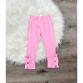 thumbnail image 1 of Pink Button Ruffle Legging, 1 of 1