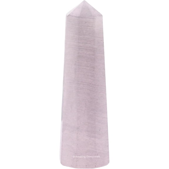Pink Calcite Crystal Tower Obelisk Point (2" to 3" INCH)