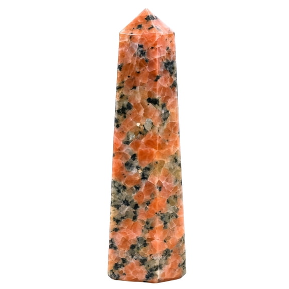 Pink Calcite Crystal Tower Obelisk Point (2" to 3" INCH)