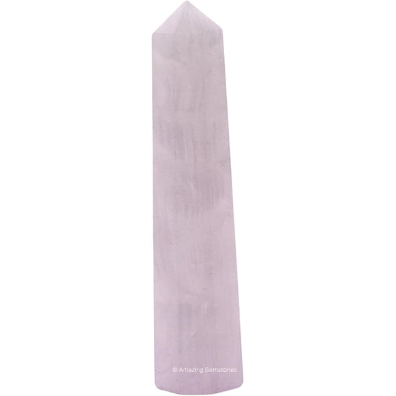 Pink Calcite Crystal Tower Obelisk Point (3" to 4" INCH)