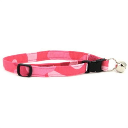 Pink Camo Cat Collar