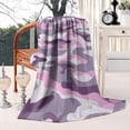 thumbnail image 1 of Pink Camouflage Forest Blanket 40x50inch Throw Blanket,Comfortable Blanket for Baby Women Child Washable Warm Blanket for Bed Bedding, 1 of 5