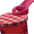 thumbnail image 1 of Pink Can Opener, Jar Opener for Seniors with Arthritis, Hand Can Opener Manual with Non-Slip Handle, Home and Kitchen tool for Easy Gripping and Opening of Tight Lids and Cans, 1 of 3