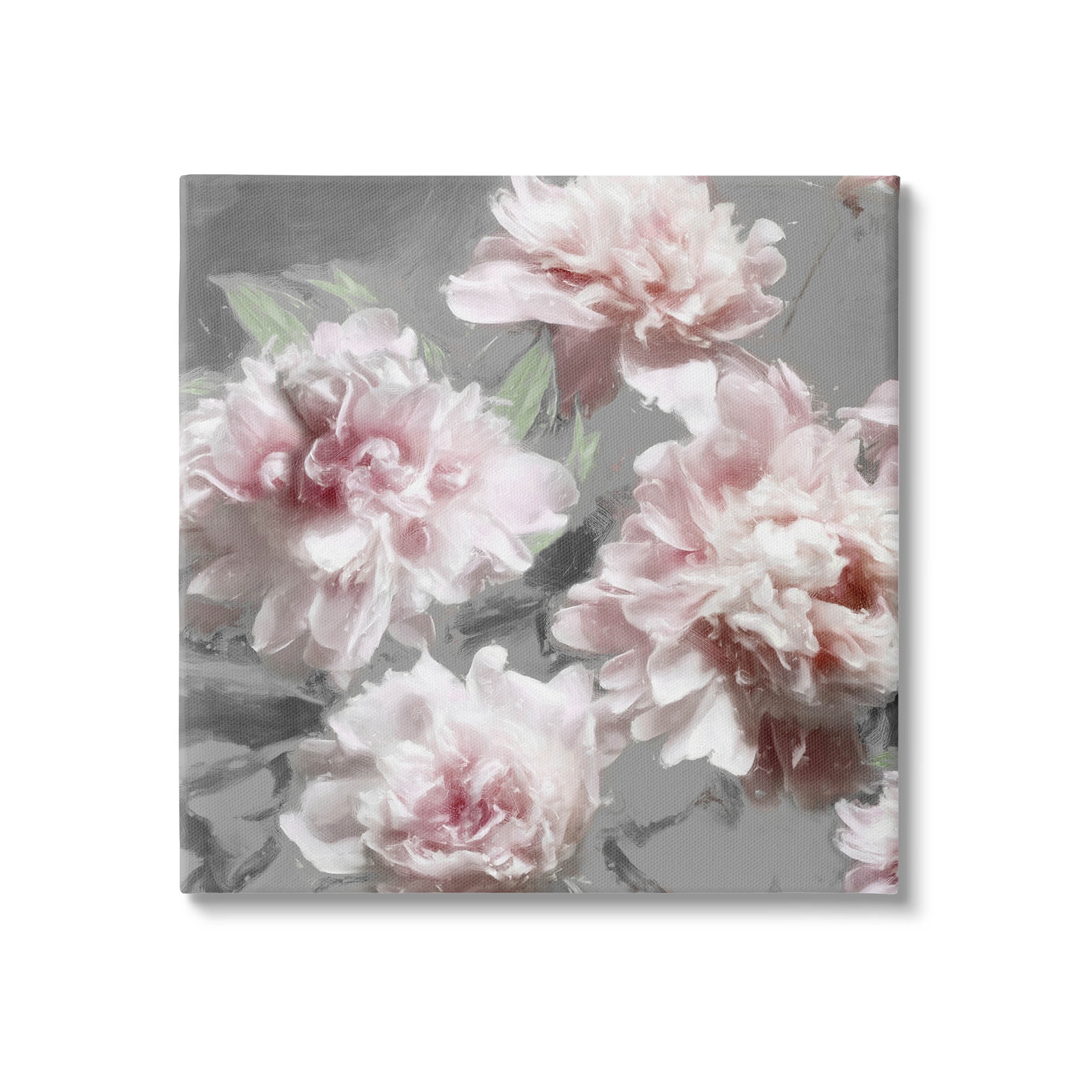 Pink Carnation Bloom Arrangement Botanical & Floral Graphic Art Gallery Wrapped Canvas Print Wall Art