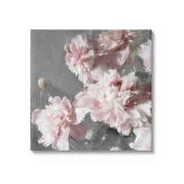Pink Carnation Buds Blooming Botanical & Floral Graphic Art Gallery Wrapped Canvas Print Wall Art