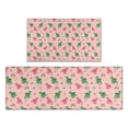 thumbnail image 1 of Pink Cartoon Dragon Rainbow Heart Crown Pattern Kitchen Rugs Sets Of 2,Anti Fatigue Kitchen Mat Rugs Non Slip Washable,Decorative Kitchen Floor Mats for Kitchen,Sink,Laundry,17"x30"+17"x47", 1 of 7