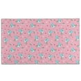 thumbnail image 1 of Pink Cartoon Unicorn Pattern Door Rugs,Washable Non Slip Door Mats Indoor,Decorative Door Mats,Entry Mat Indoor for Entrance,Bedroom,Kitchen,Bathroom,17"x30", 1 of 6