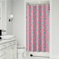 thumbnail image 1 of Pink Cartoon Unicorn Pattern Shower Curtain 36"x72" ,Bathroom Decorative Shower Curtains Set with 12 Hooks,Modern Waterproof Washable Shower Curtain, 1 of 6
