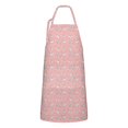 thumbnail image 1 of Pink Cartoon Unicorn Rainbow Rocket Cloud Apron-Garden Aprons for Women with Pockets-Cotton Linen Waterproof Kitchen Cooking Gardening Aprons Adjustable for Kitchen,Cooking,BBQ and Salon 33x27 Inch, 1 of 7