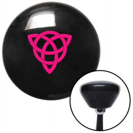 Pink Celtic Design Black Retro Shift Knob with M16 x 1.5 Insert Shifter Auto Manual Brody