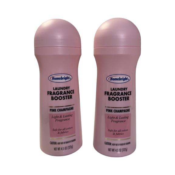 Pink Champagne Laundry Scent Booster Beads – Long-Lasting Freshness, 4.5 oz, 2 Pack