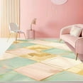 thumbnail image 1 of Pink Checkerboard Rugs Minimalist Bedroom r Bedside Carpet Home r Light Luxury Living Room Floor Ma, 1 of 5