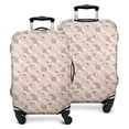 thumbnail image 1 of Pink Checkered Cow Pattern Luggage Cover Fashion Suitcase Cover Baggage Covers Fit 25-28 Inch Luggage (Go Travel), 1 of 5