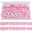 Pink Checkered Fabric Trim Edge,1.57