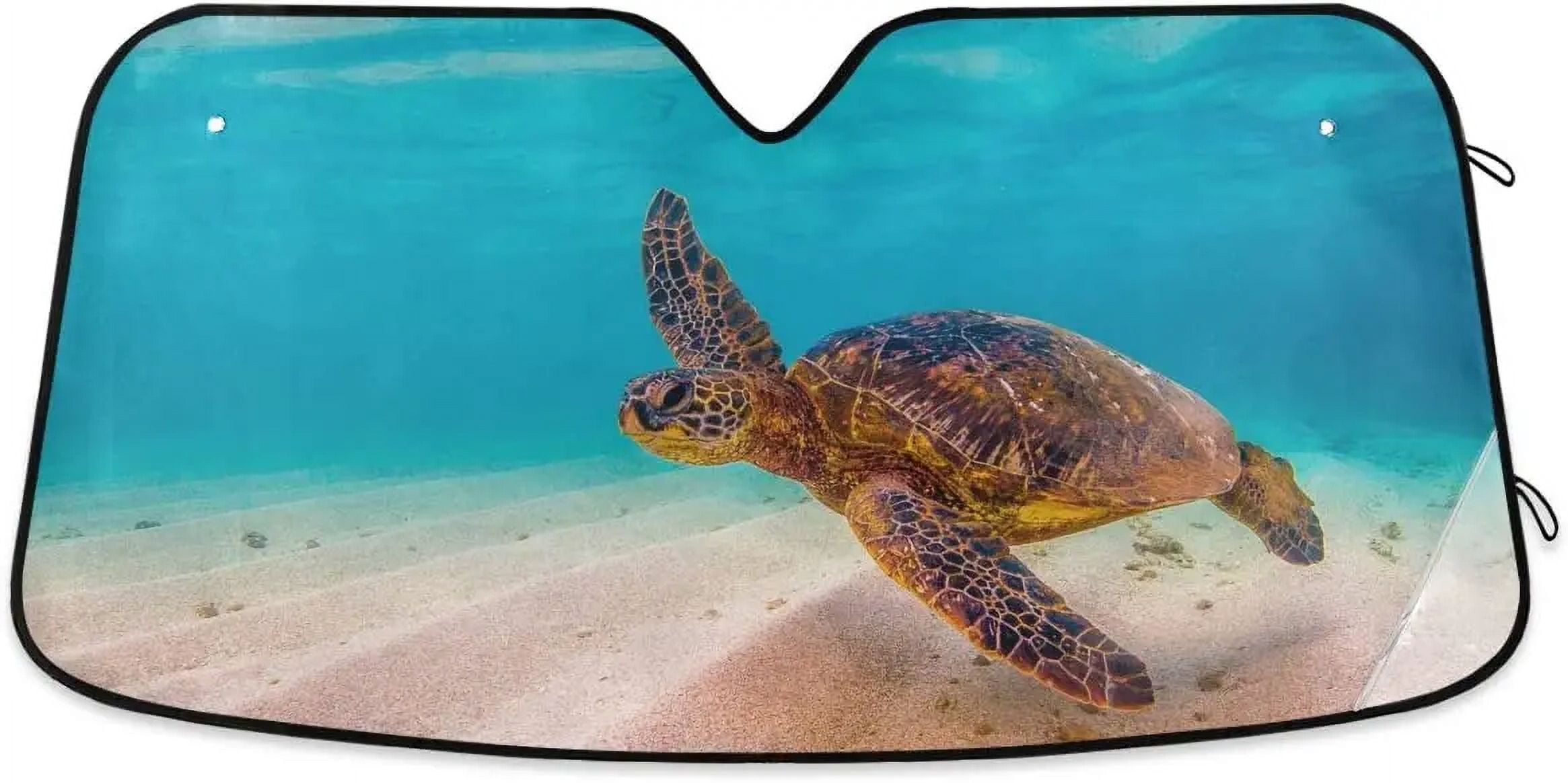 Pink Cherry Blossom Car Windshield Sun Shade Block UV Rays Sun Visor Protector Accordion Folding