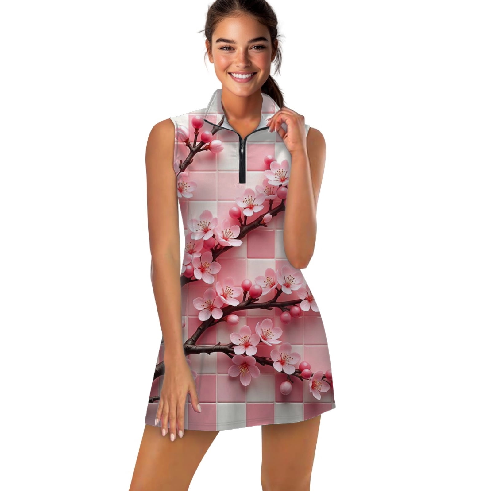 Pink Athletic Dress main image 1