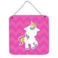 thumbnail image 1 of Pink Chevron Unicorn Wall or Door Hanging Prints, 1 of 1
