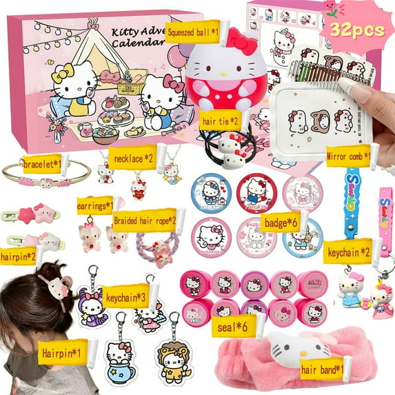 My Melody Christmas Advent Calendar 2025 Advent Calendar for Christmas 24 Days Countdown Calendar