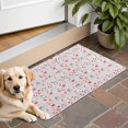 thumbnail image 1 of Pink Christmas Santa and Penguin Pattern Door Rugs,Washable Non Slip Door Mats Indoor,Decorative Door Mats,Entry Mat Indoor for Entrance,Bedroom,Kitchen,Bathroom,16"x24", 1 of 6