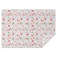 thumbnail image 1 of Pink Christmas Santa and Penguin Pattern Rectangle Tablecloth 60"x84",Waterproof Polyester Rectangle Table Cloth, Wipeable Spillproof Polyester Tablecloth for Dining, Camping, Indoor and Outdoor, 1 of 5