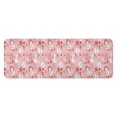 thumbnail image 1 of Pink Christmas Snowman Pattern Kitchen Rug Mat,Kitchen Runner Rugs Non Skid Washable,Decorative Kitchen Floor Mats for Kitchen,Sink,Laundry,17"x47.2", 1 of 7