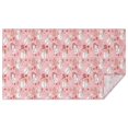 thumbnail image 1 of Pink Christmas Snowman Pattern Rectangle Tablecloth 60"x102",Waterproof Polyester Rectangle Table Cloth, Wipeable Spillproof Polyester Tablecloth for Dining, Camping, Indoor and Outdoor, 1 of 6