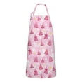 thumbnail image 1 of Pink Christmas Tree Apron-Garden Aprons for Women with Pockets-Cotton Linen Waterproof Kitchen Cooking Gardening Aprons Adjustable for Kitchen,Cooking,BBQ and Salon 32"x27", 1 of 7