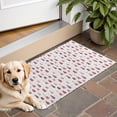thumbnail image 1 of Pink Christmas Tree Pattern Door Rugs,Washable Non Slip Door Mats Indoor,Decorative Door Mats,Entry Mat Indoor for Entrance,Bedroom,Kitchen,Bathroom,16"x24", 1 of 6