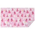 thumbnail image 1 of Pink Christmas Tree Pattern Rectangle Tablecloth 60"x102",Waterproof Polyester Rectangle Table Cloth, Wipeable Spillproof Polyester Tablecloth for Dining, Camping, Indoor and Outdoor, 1 of 6