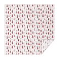 thumbnail image 1 of Pink Christmas Tree Pattern Square Tablecloth,Waterproof Square Table Cover,Wipeable Spillproof Washable Table Cover for Home Kitchen Party Decor 52"x52"(132x132cm), 1 of 6