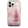 thumbnail image 1 of Pink Christmas Tree and Ornament Phone Case for iPhone 7 8 X XS XR SE 11 12 13 14 Pro Max Mini Note s10 s10plus s20 s21 20plus, 1 of 1