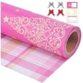 thumbnail image 1 of Pink Christmas Wrapping Paper Rolls Cute Kids Reversible Tree Thick Aesthetic Elegant Gift Wrap Sheets Heavy Duty Girls Girly Princess Total 28.5sq.ft, 1 of 6