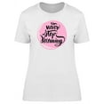 thumbnail image 1 of Pink Circle Never Stop T-Shirt Women -Image by Shutterstock, Female Large, 1 of 2