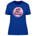 thumbnail image 1 of Pink Circle Never Stop T-Shirt Women -Image by Shutterstock, Female Medium, 1 of 2