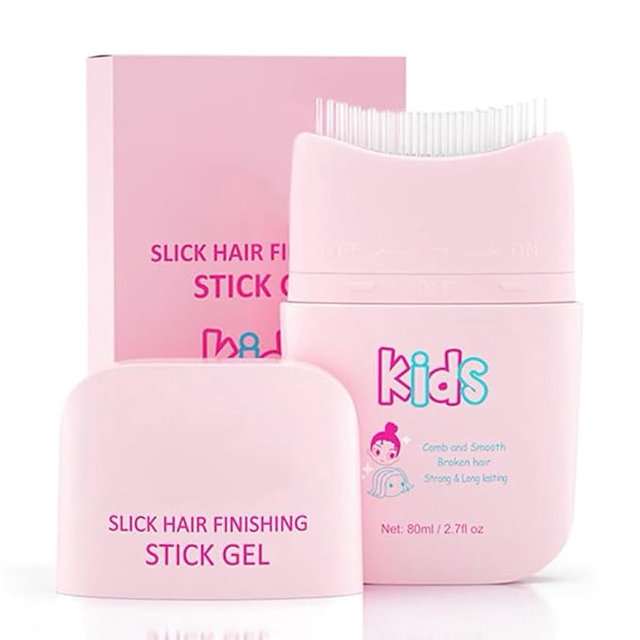 Pink Cloud Kids Broken Hair Finishing Stick Gel 2.7fl oz Hair Gel for