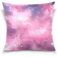 thumbnail image 1 of Pink Clouds Pillow Covers Soft Crystal Velvet Decor Giftsative Cushion Covers Square Throw Pillow Covers Home Decor Gifts for Sofa, 20×20 Inch, 1 of 7