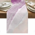 thumbnail image 1 of Pink Coastal Wave Table Runner - 72 Inch Long, Kitchen Dining Table Runner Dresser Scarves, Summer Modern Ocean Beach Farmhouse Decor for Coffee Tables Wedding Party Banquet, 1 of 8