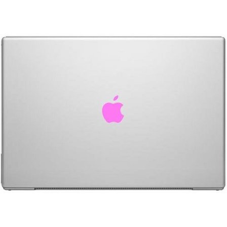 Pink Color Change Apple Overlay Decal Sticker - Vinyl Decal for Macbooks