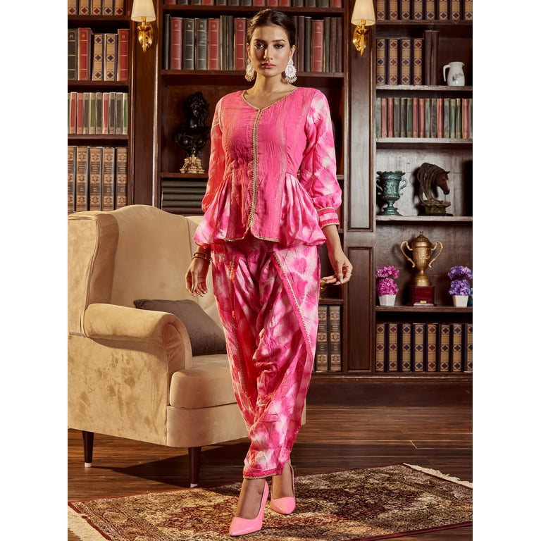 Dhoti pant and kurti best sale