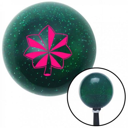 Pink Commander Green Metal Flake Shift Knob with M16 x 1.5 Insert Shifter Auto Brody