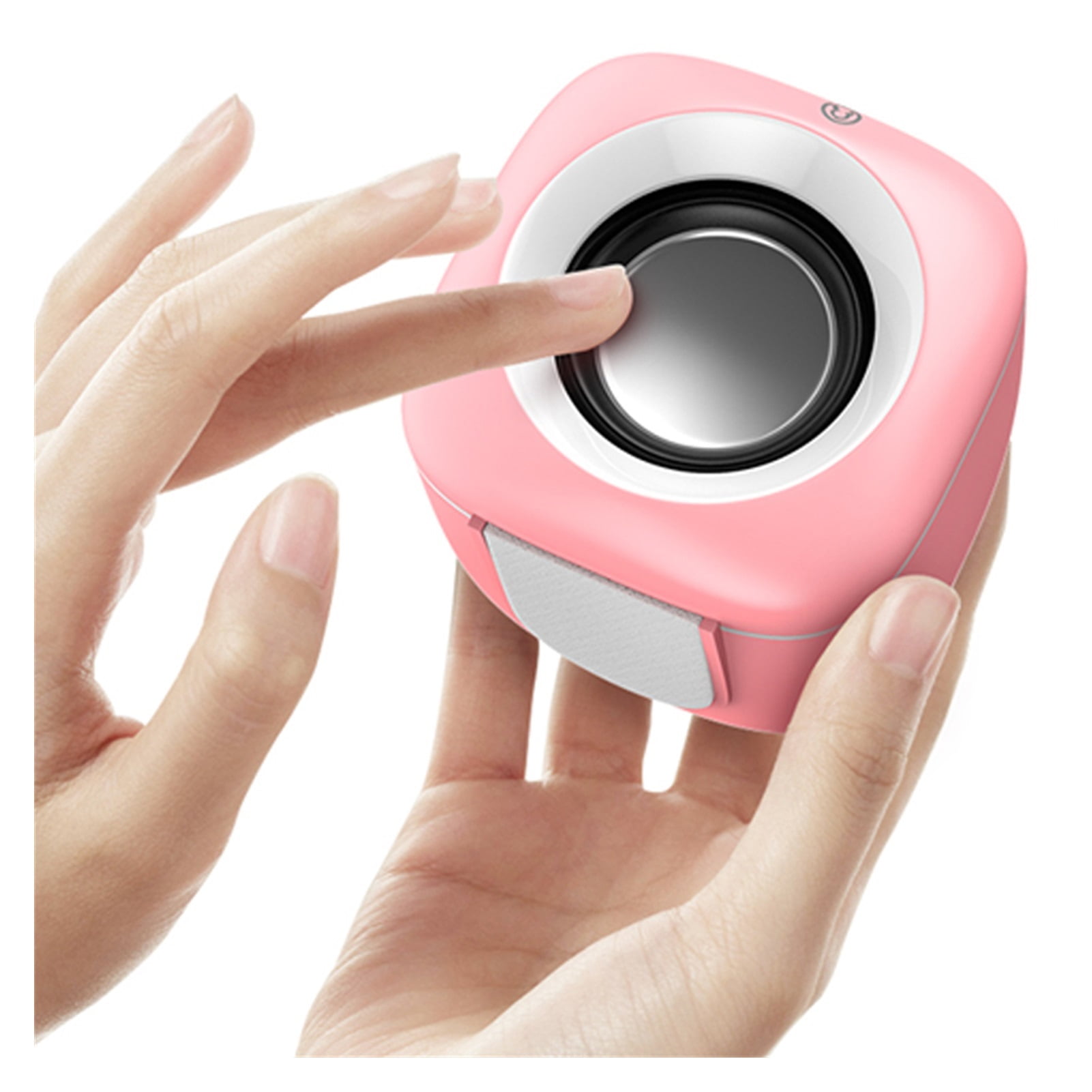 Pink Computer Speakers For Laptop PC Cute Subwoofer Column Surround