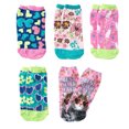 thumbnail image 1 of Pink Cookie Big Girl's Best Selfie Ever No show Socks 5 Pair (Sock Size: 9-11), 1 of 4