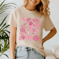 thumbnail image 1 of Pink Coquette Bow Seashell Beach Summer Coastal Ocean Beach Shirt,Preppy Summer Vibes ,Summer Beach Tshirt,Girls Trip,Summer Tee,Summer Vibes, 1 of 5