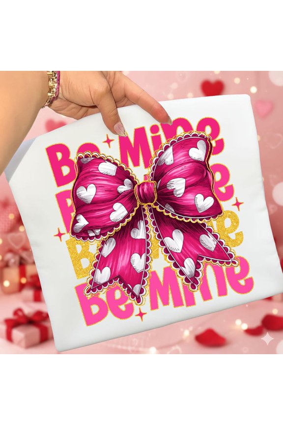 Pink Coquette Heart Shirt Be Mine Love Xoxo Love Graphic Tee Vintage Soft WHITE S-5XL